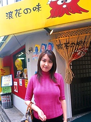 Busty Japanese enjoys a dildo in her pussy