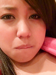 How long could this naughty Japanese girl hold out before slipping the toy under her thong? Satsuki's cotton panties quickly became wet and frustrated.