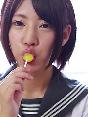 If you're like me and have a fetish for Japanese schoolgirl cosplay and wet cotton panties then you're in for a treat at CKE18. Nozomi is a hentai Japanese girl.