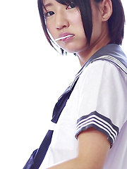 If you're like me and have a fetish for Japanese schoolgirl cosplay and wet cotton panties then you're in for a treat at CKE18. Nozomi is a hentai Japanese girl.