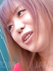 Noriko Kago Asian is so talented at licking and sucking phallus