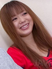 Noriko Kago Asian is so talented at licking and sucking phallus